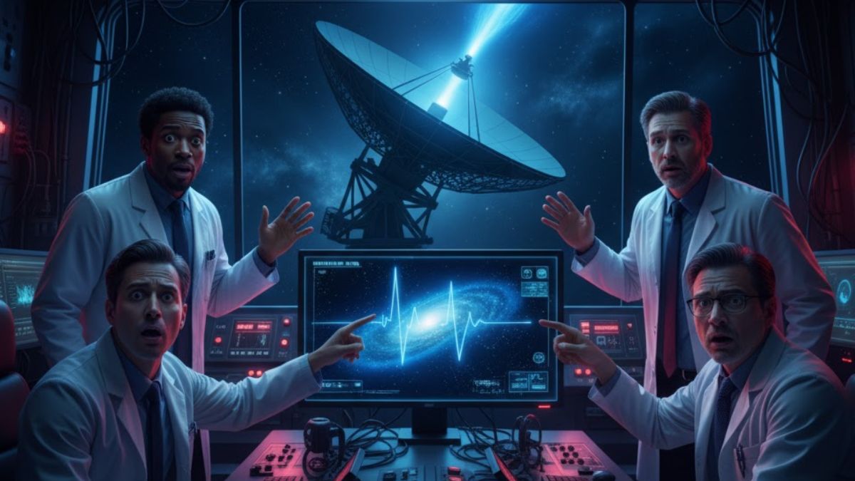 How a Single Signal From Space Made Scientists Panic